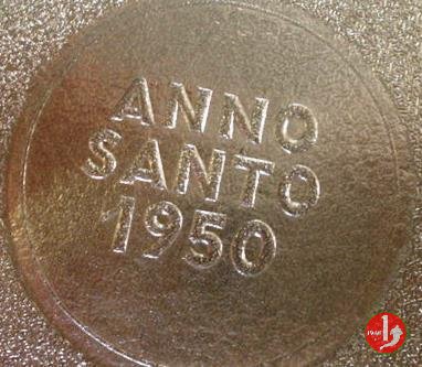 Anno Santo -Stemma Papale 70mm -CM148 1950