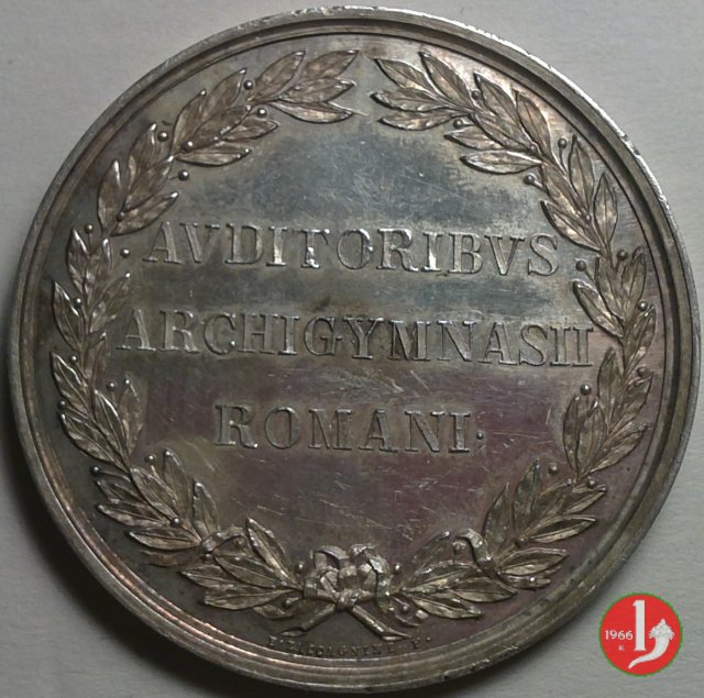 Premio Alunni Università di Roma -B3 1862