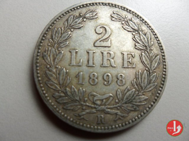 2 lire 1898 (Roma)