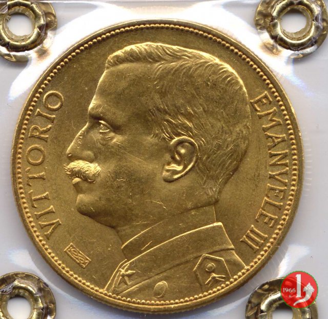 100 lire d'oro aratrice 1912 (Roma)