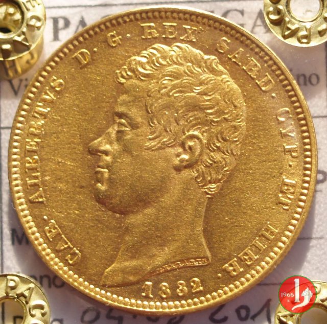 100 lire 1832 (Genova)