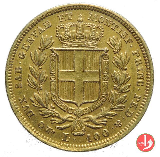 100 lire 1833 (Torino)