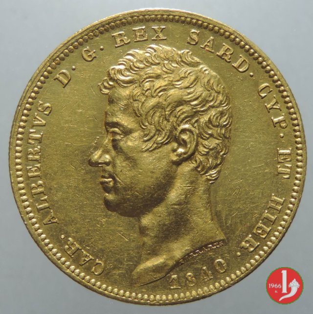 100 lire 1840 (Genova)