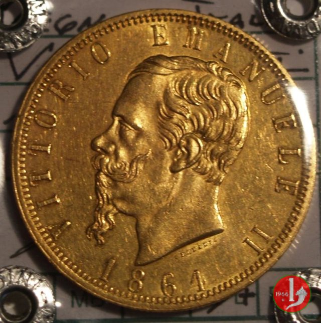 100 lire 1864 (Torino)