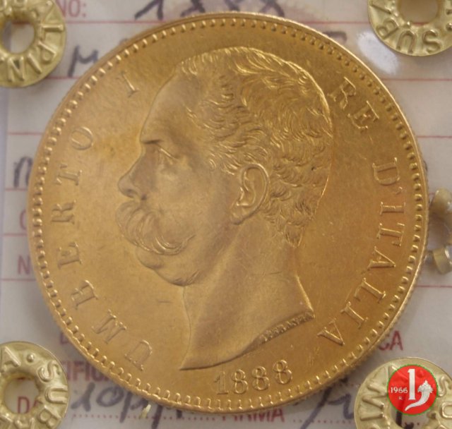 100 lire 1888 (Roma)