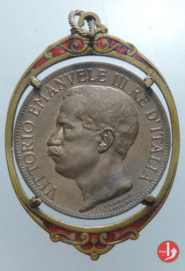 10 centesimi - Croce Rossa Italiana 1914 (Roma)