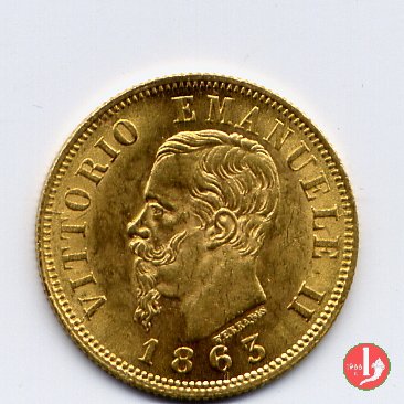 10 lire 1863 (Torino)