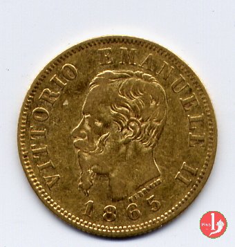 10 lire 1865 (Torino)