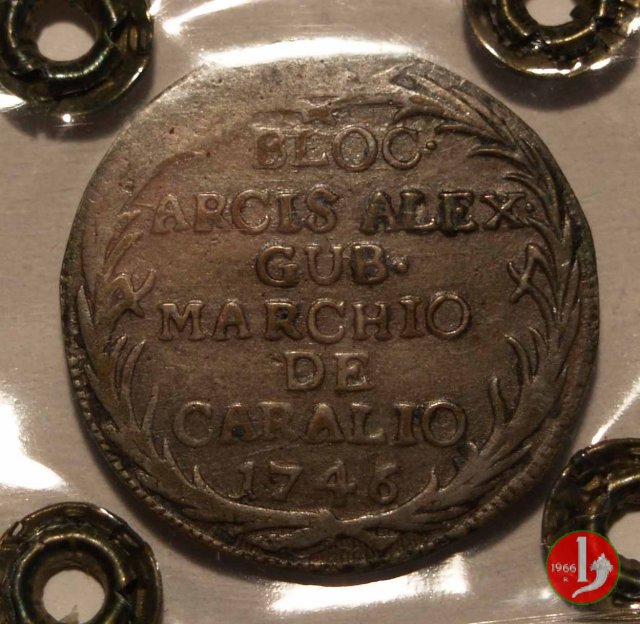 10 soldi 1746 (Alessandria)