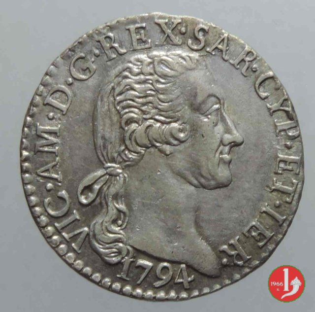 15 soldi 1794 (Torino)