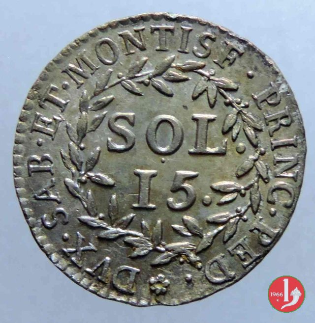 15 soldi 1794 (Torino)