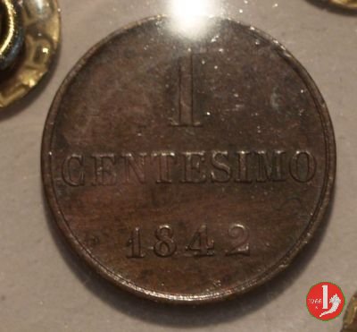 1 centesimo 1842 (Torino)