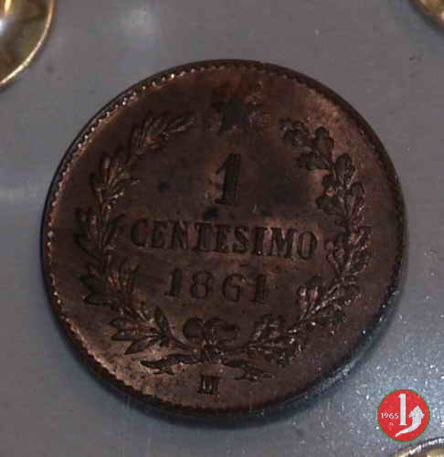 1 centesimo 1861 (Milano)