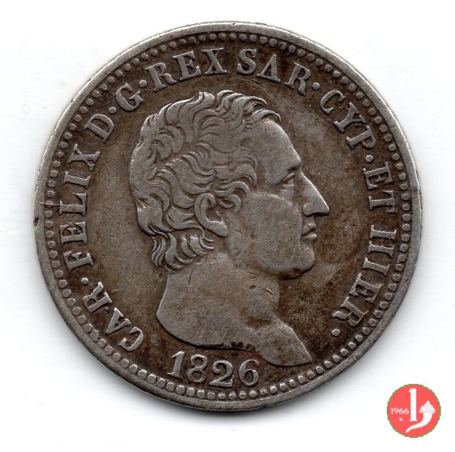 1 lira 1826 (Torino)