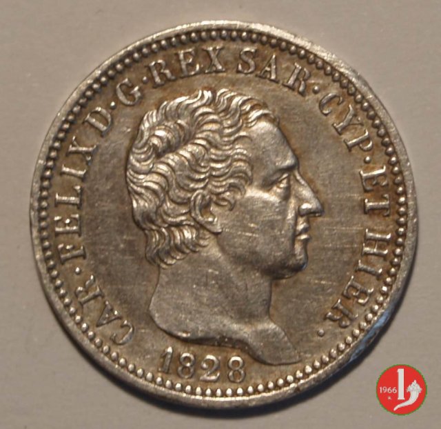 1 lira 1828 (Torino)