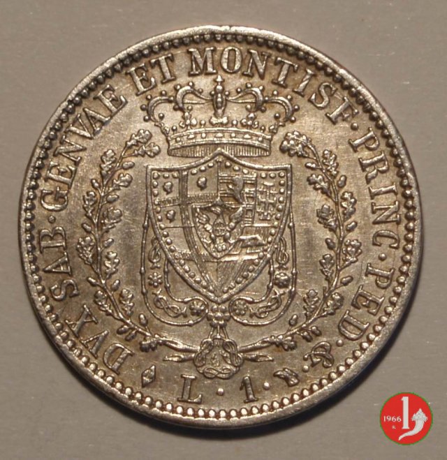 1 lira 1828 (Torino)