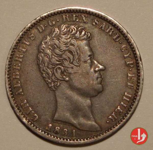 1 lira 1831 (Torino)