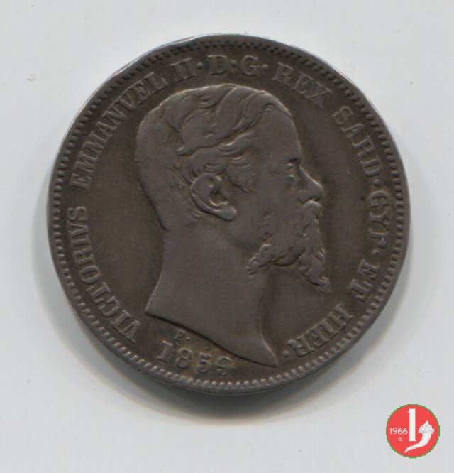 1 lira 1859 (Milano)