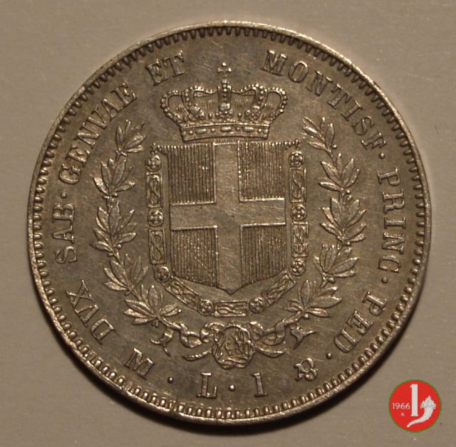 1 lira 1860 (Milano)