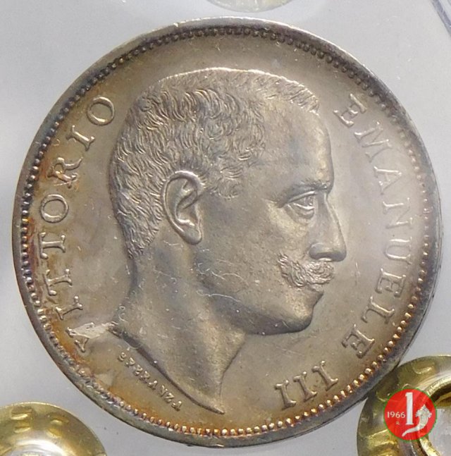 1 lira aquila sabauda 1901 (Roma)