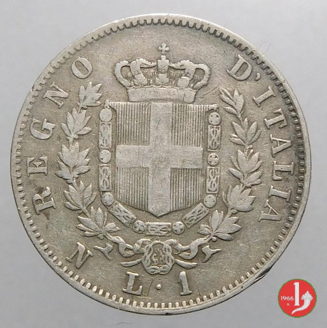 1 lira stemma 1862 (Napoli)