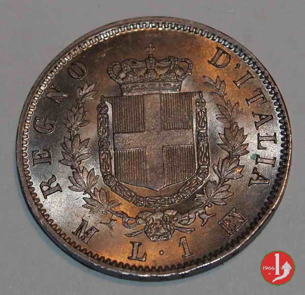 1 lira stemma 1863 (Milano)