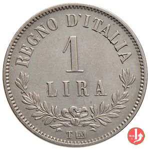 1 lira valore 1863 (Torino)