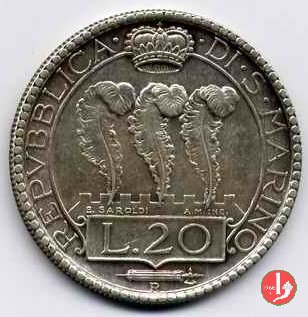 20 lire 1935 (Roma)