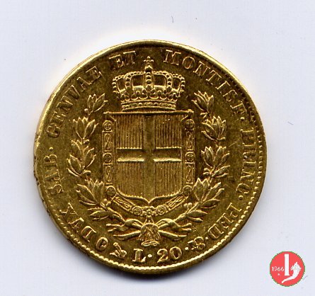 20 lire o Marengo 1832 (Genova)