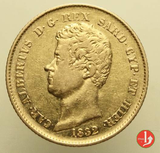 20 lire o Marengo 1832 (Torino)