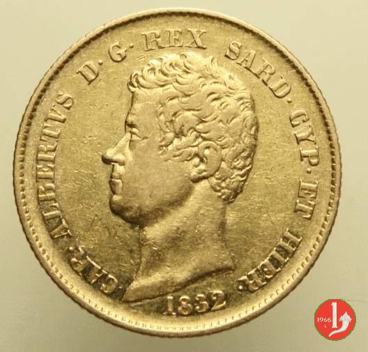 20 lire o Marengo 1832 (Torino)