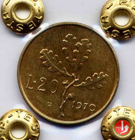 20 lire quercia 1970 (Roma)