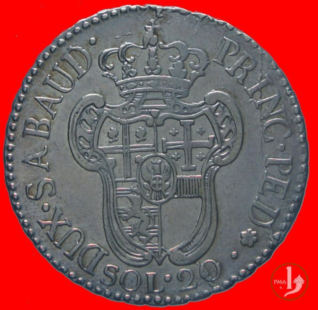 20 soldi 1796 (Torino)