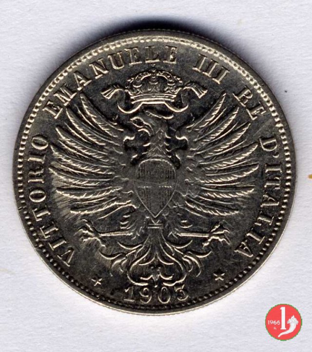 25 centesimi 1903 (Roma)