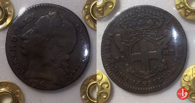 2,6 Soldi II tipo 1747 (Torino)