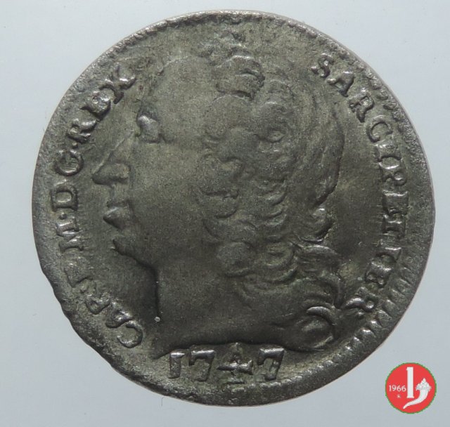 2,6 Soldi II tipo 1747 (Torino)