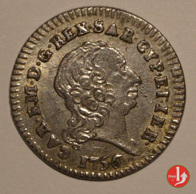 2,6 soldi 1756 (Torino)