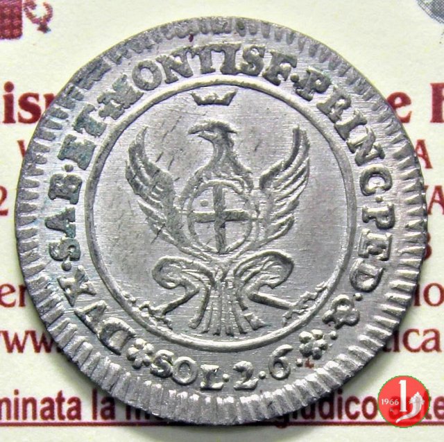 2,6 soldi 1757 (Torino)