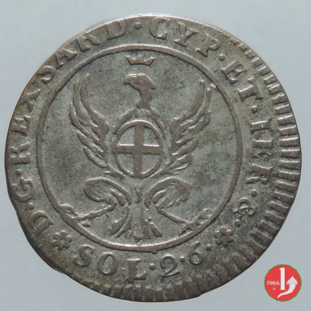 2,6 soldi 1798 (Torino)