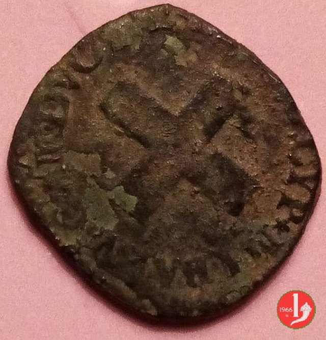 2 Denari II tipo 1676 (Torino)