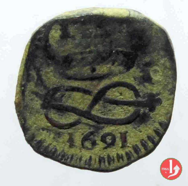 2 Denari II tipo 1691 (Torino)