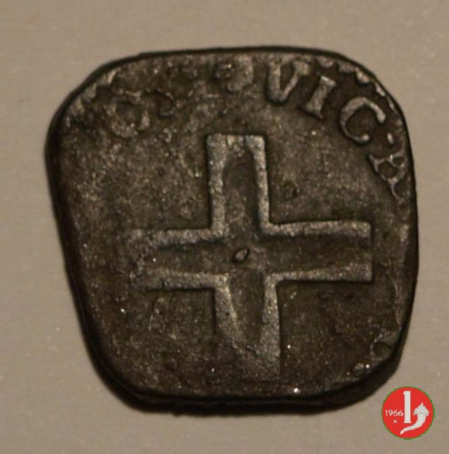 2 Denari II tipo 1695 (Torino)