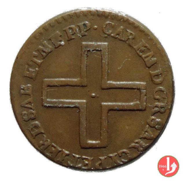 2 Denari 1755 (Torino)