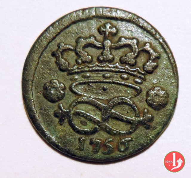 2 Denari 1756 (Torino)