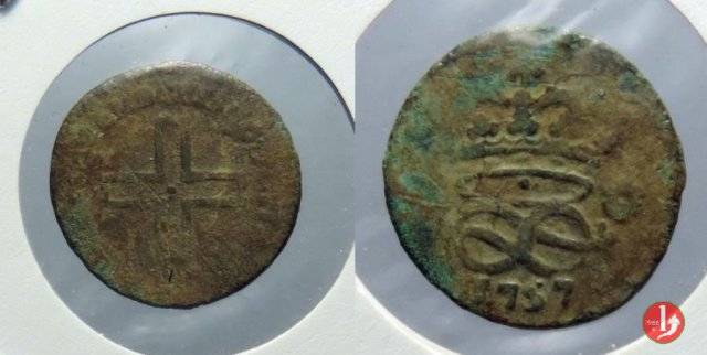 2 Denari 1757 (Torino)