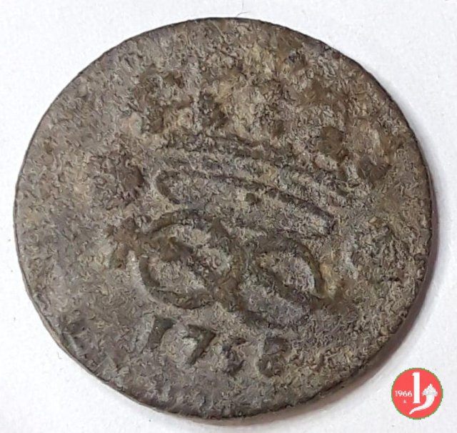 2 Denari 1758 (Torino)