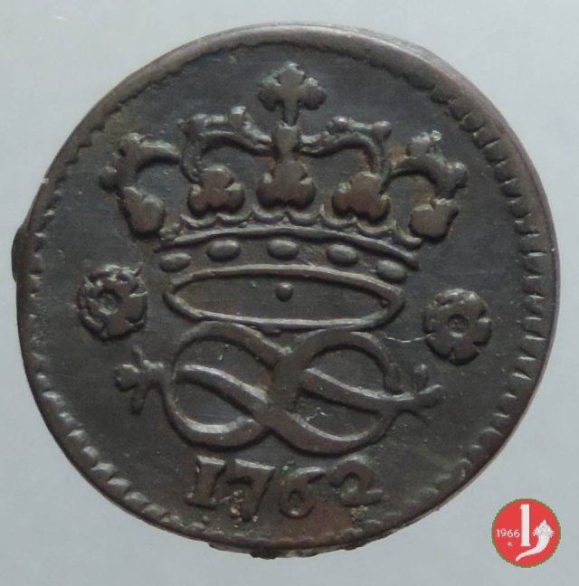 2 Denari 1762 (Torino)