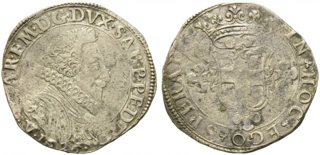 2 Fiorini IV tipo 1626 (Vercelli)