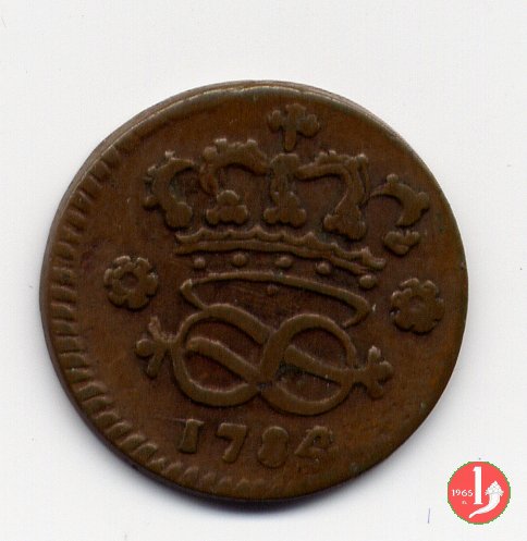 2 denari 1784 (Torino)