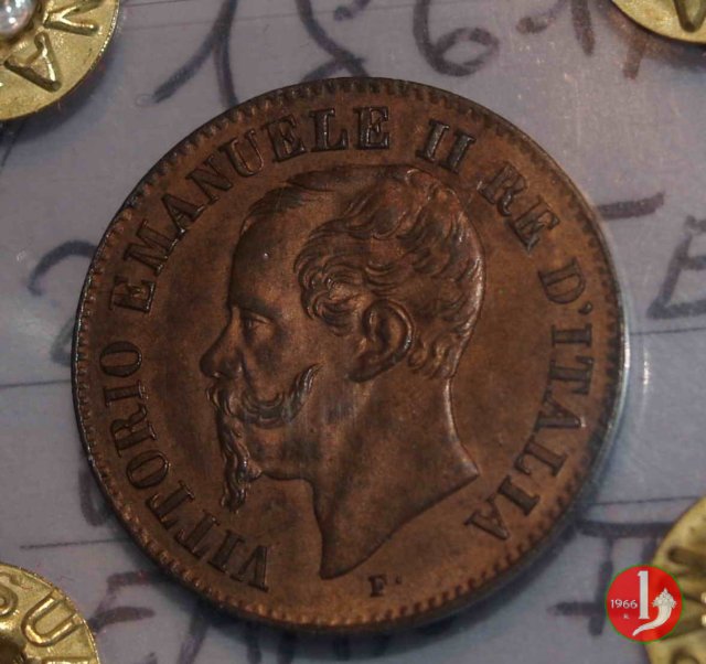 2 centesimi 1861 (Milano)